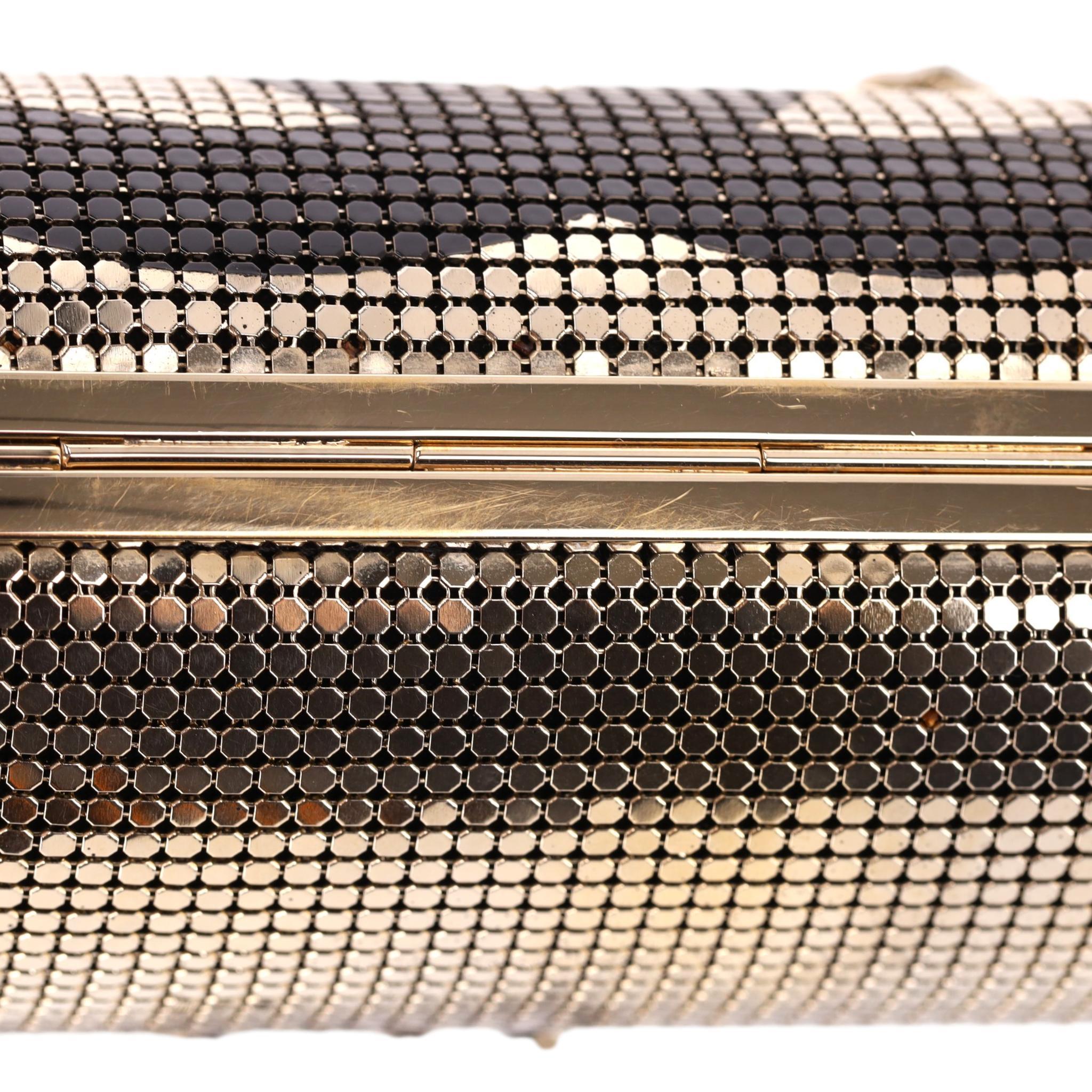 Chanel Chainmail 'CC' Logo  Hologram Minaudiere Bag For Sale 6