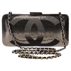 Chanel Chainmail 'CC' Logo  Hologram Minaudiere Bag