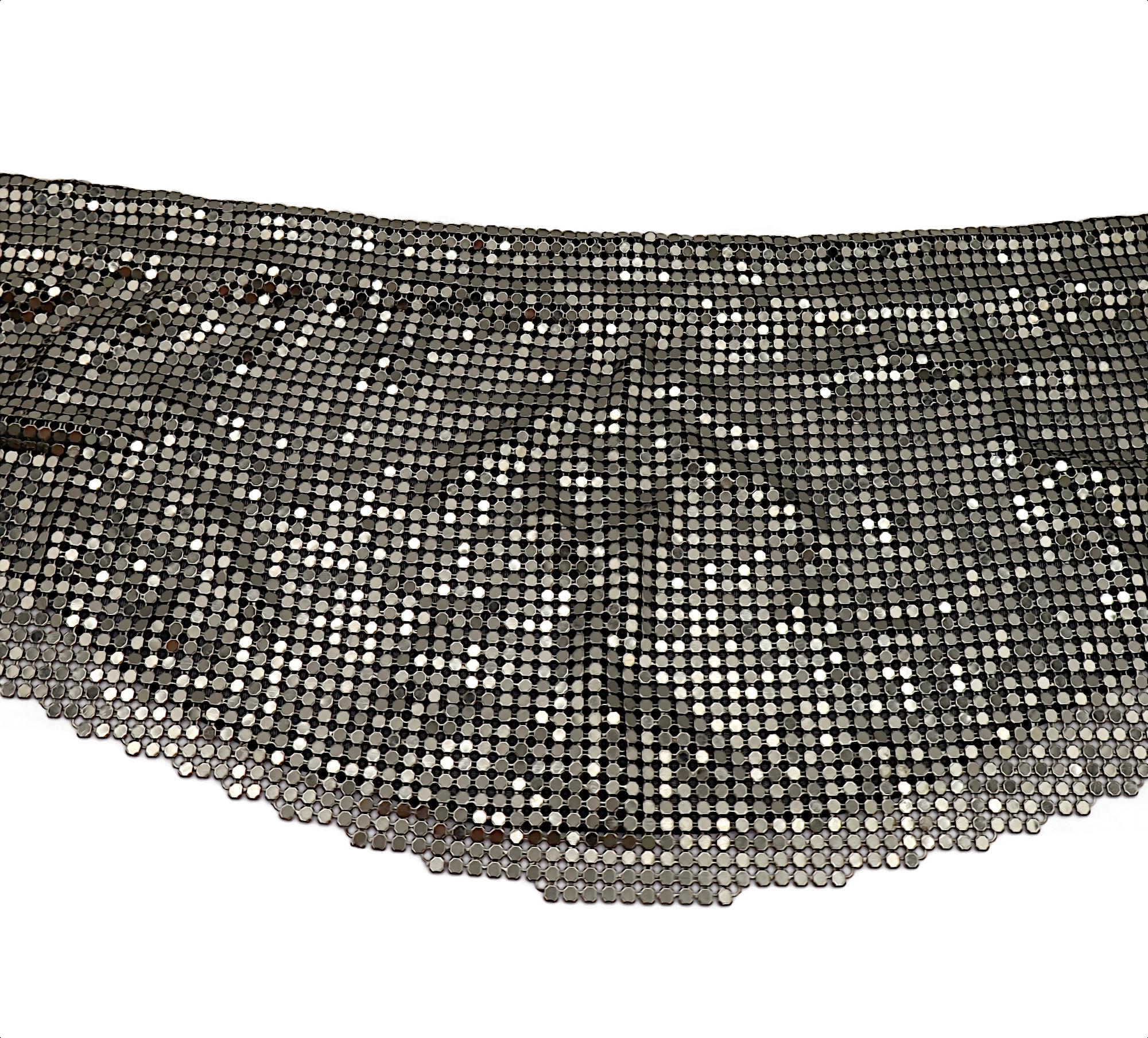 Women's CHANEL Chainmail Collar Metal Scarf For Sale