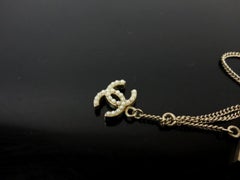 Chanel Champagne Gold 07c Cc Coco 226556 Necklace