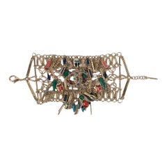 Chanel Bracciale in metallo champagne Défilé