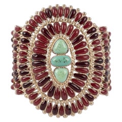 Chanel Champagne Metal Bracelet with Resin, 2013