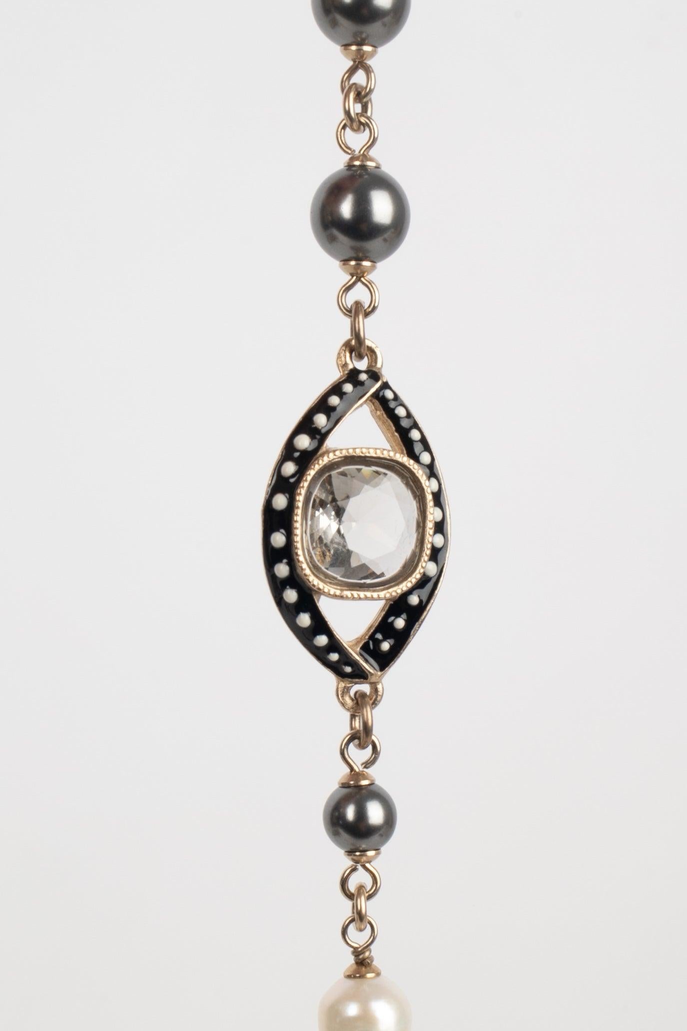 Chanel Champagne Metal Necklace, 2018 1