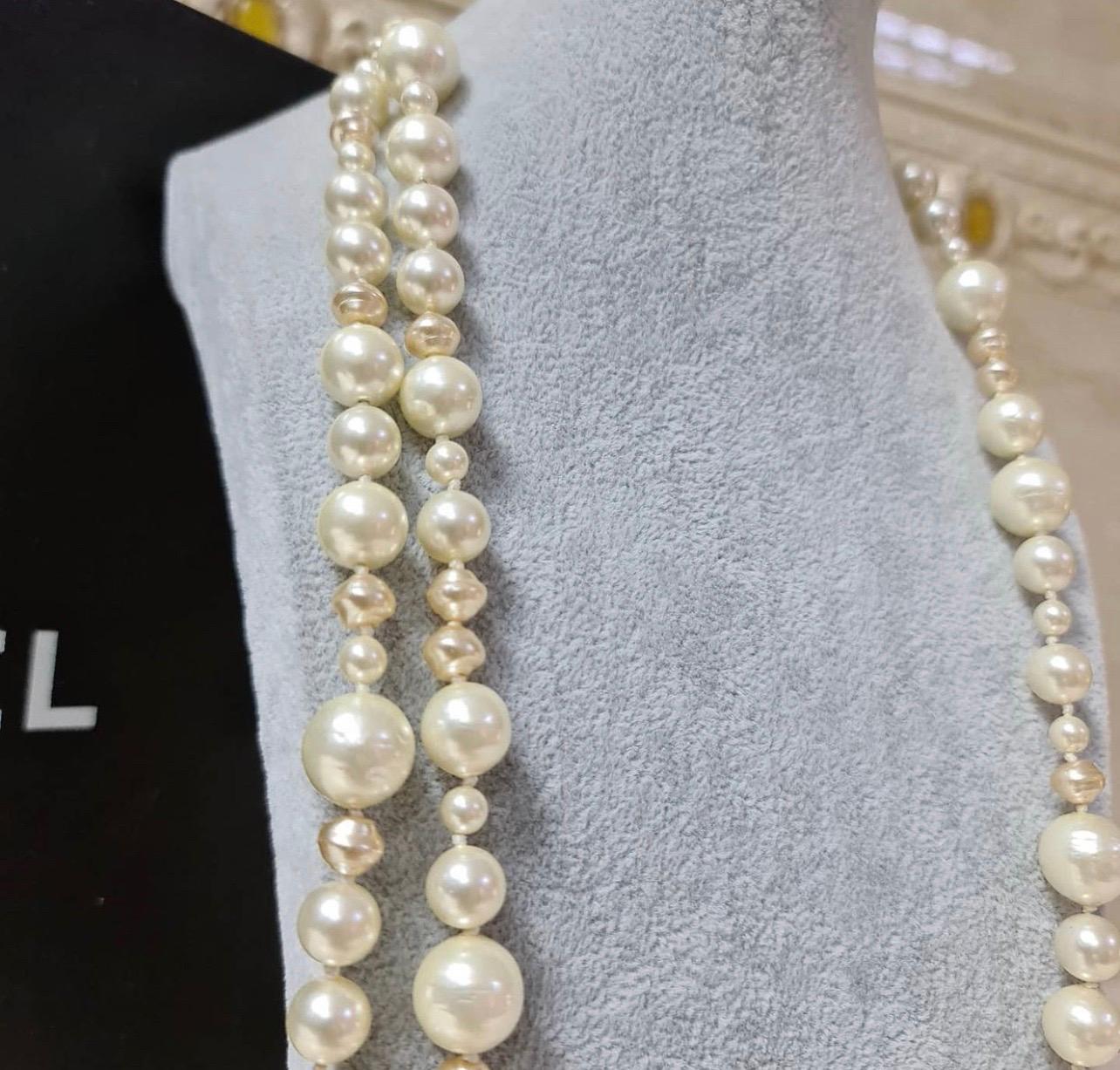 pearl chanel necklace