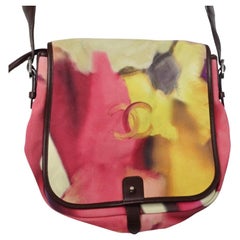 Chanel Chanel Limited Edition Graffiti Flower Power Messenger Crossbody Bag