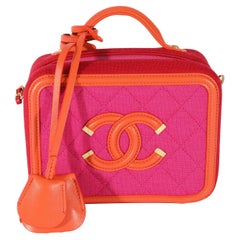 Chanel Chanel Multicolor Jersey Filigree Vanity