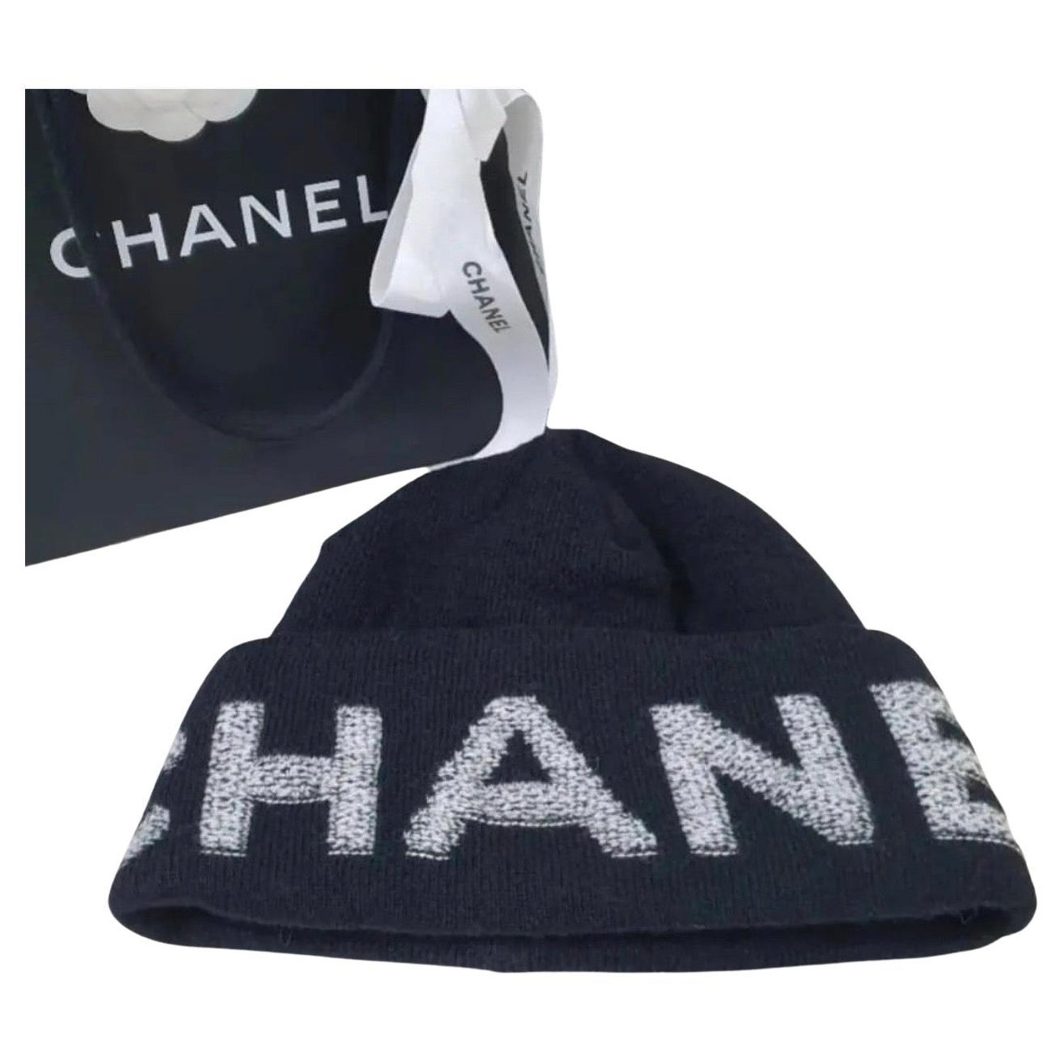 Chanel CHANEL Wool Hat For Sale at 1stDibs