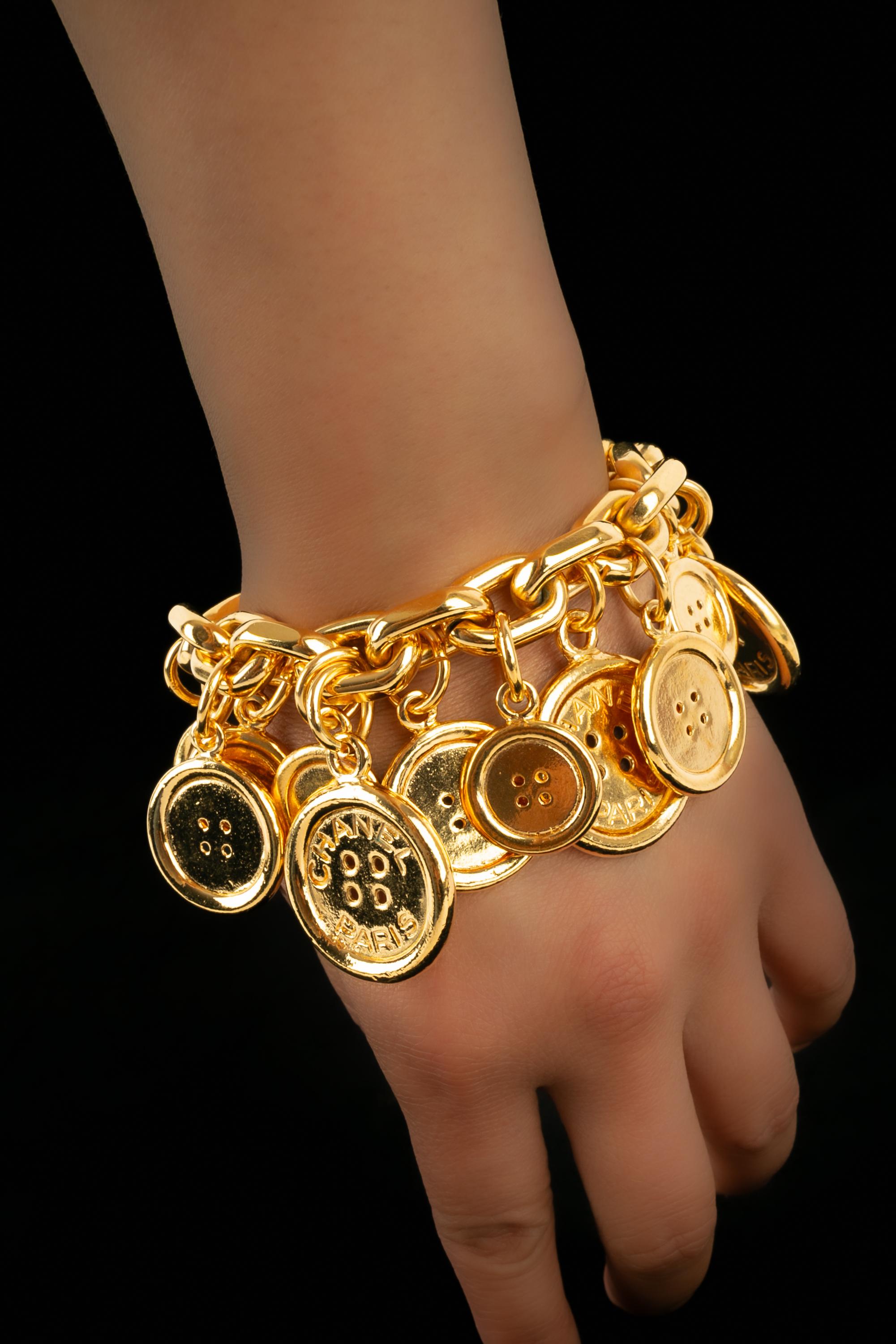 Chanel charm bracelet For Sale 6