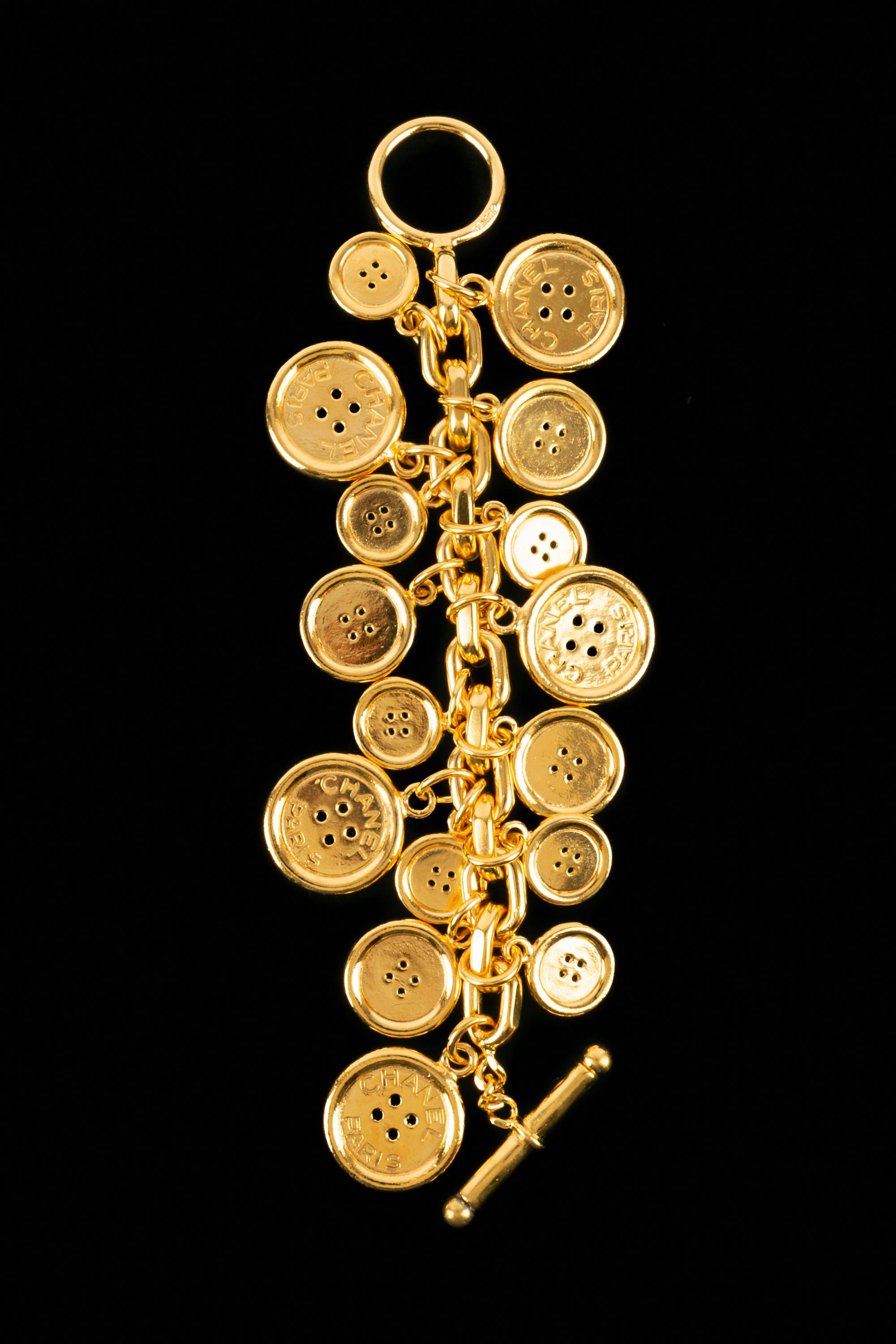 Chanel charm bracelet For Sale 1