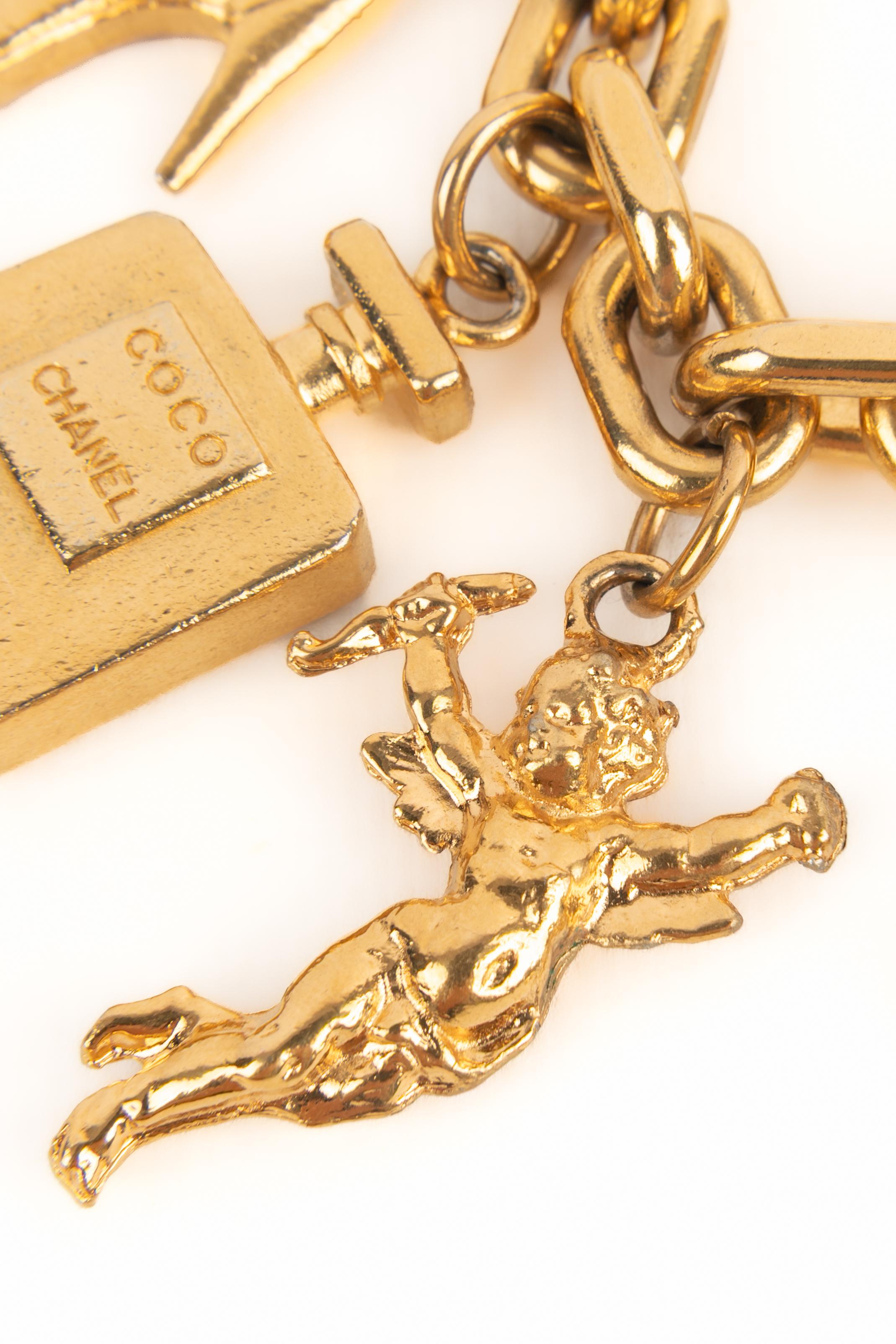 Chanel charm bracelet For Sale 2