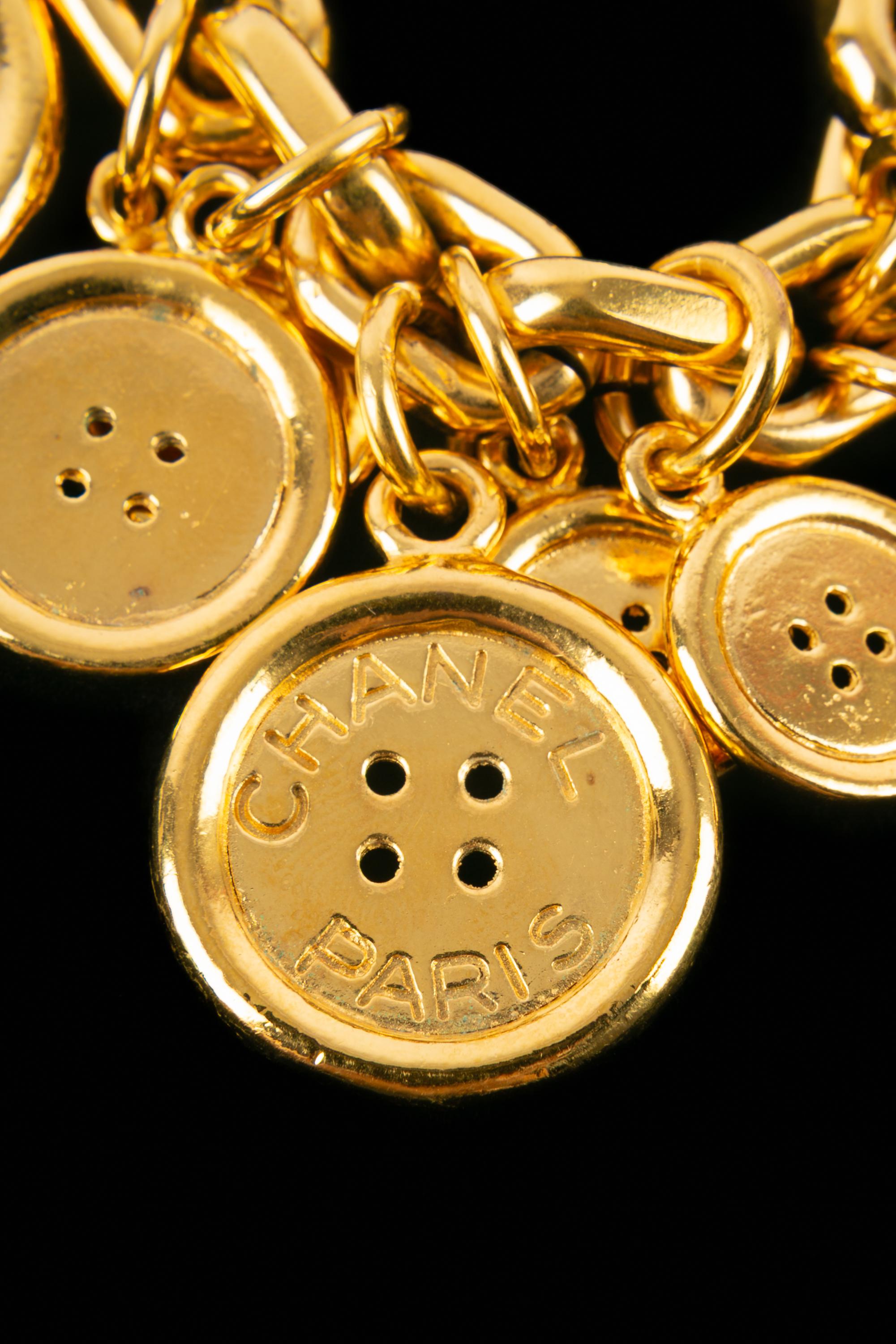 Chanel charm bracelet For Sale 2