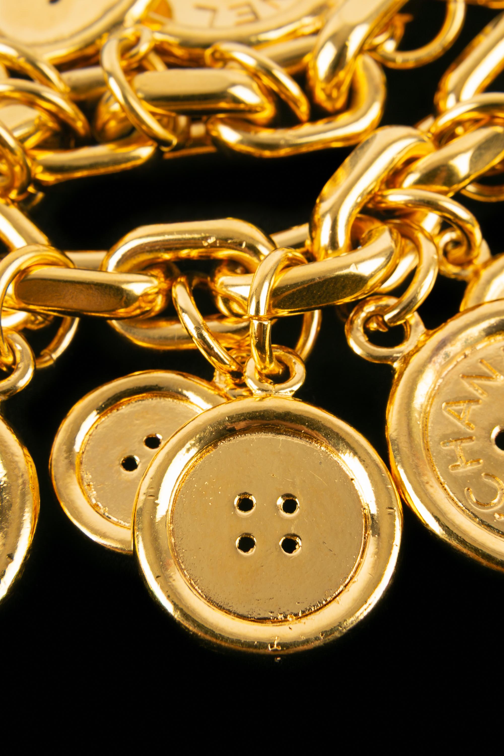 Chanel charm bracelet For Sale 3