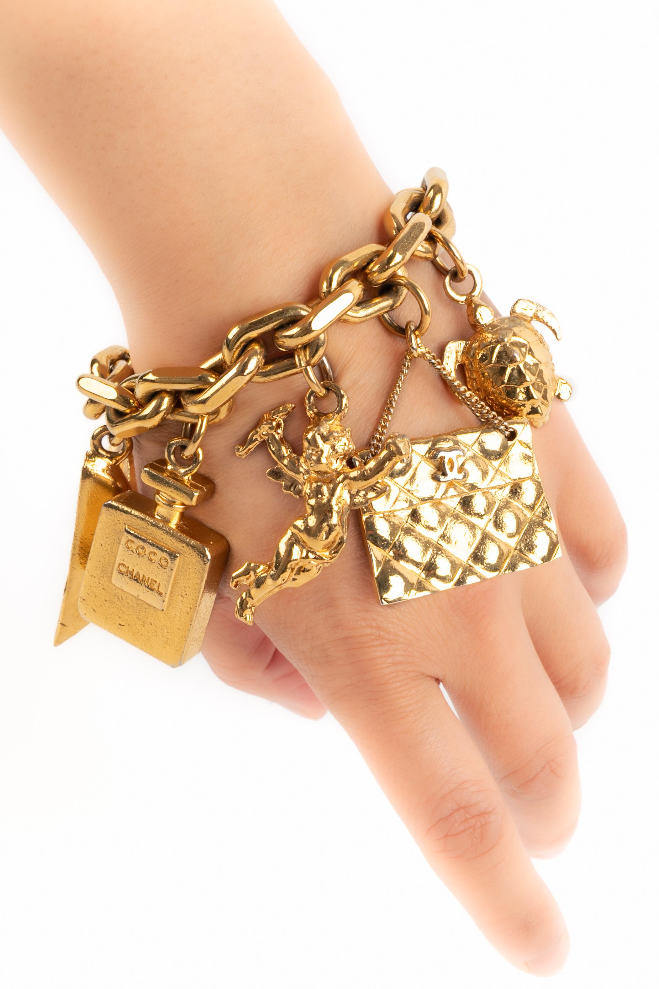 Chanel charm bracelet For Sale 5
