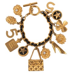 Vintage Chanel charm bracelet