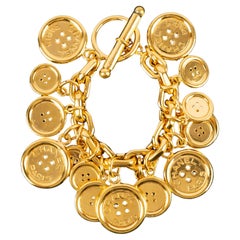 Vintage Chanel charm bracelet