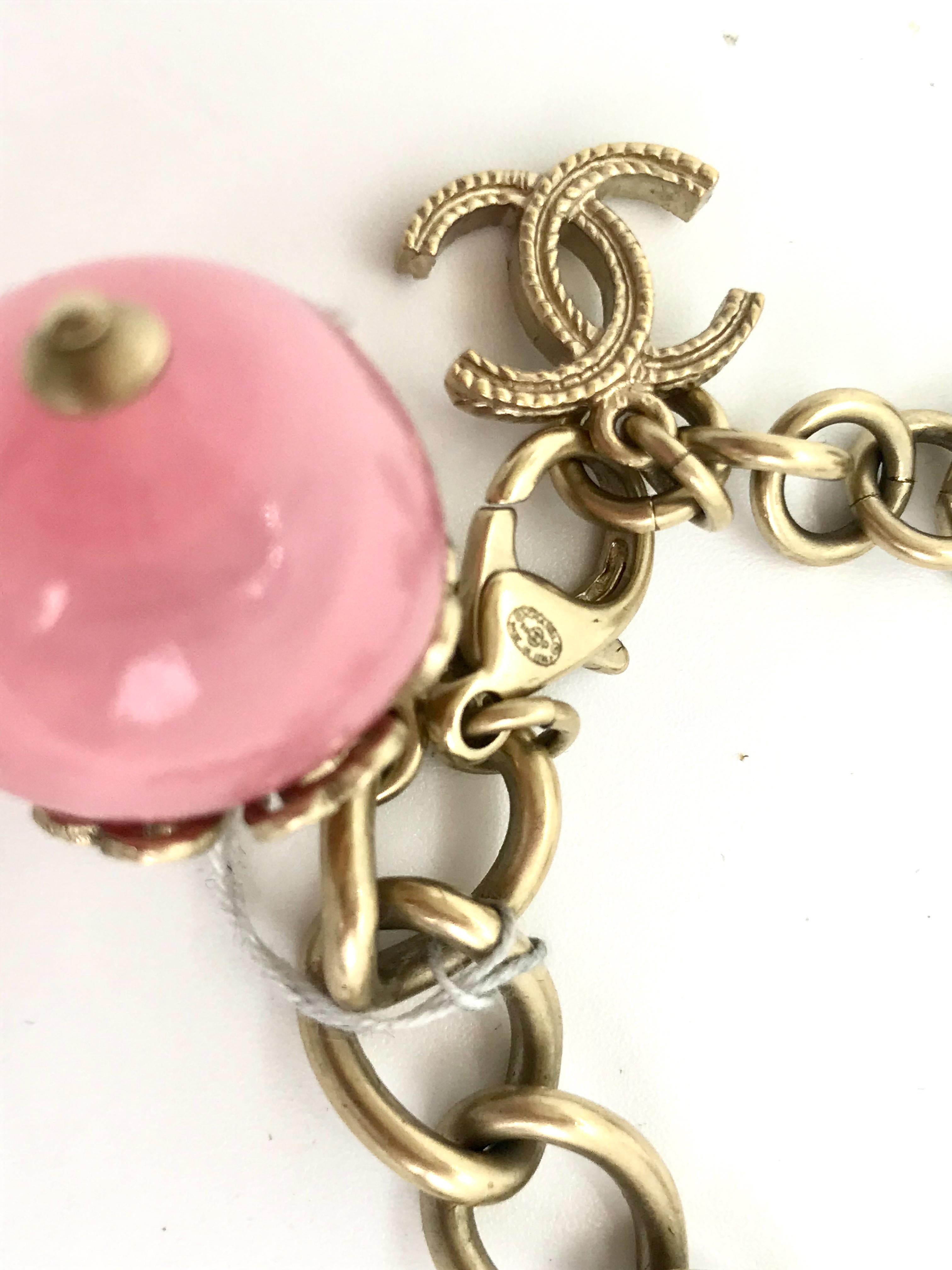 Contemporary Chanel Charm Bracelet, Spring 2006 For Sale