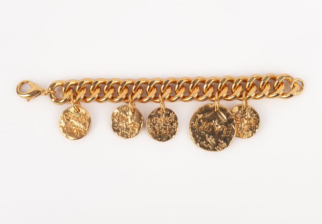 Chanel Charm Golden Metal Bracelet, 2007 2