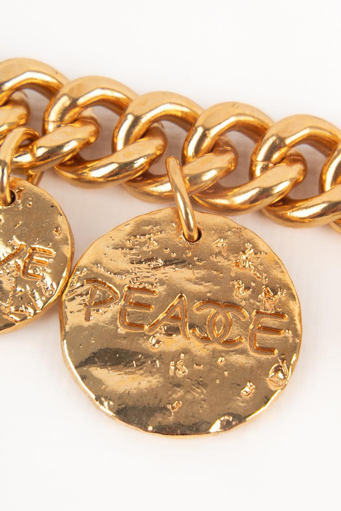 Chanel Charm Golden Metal Bracelet, 2007 3