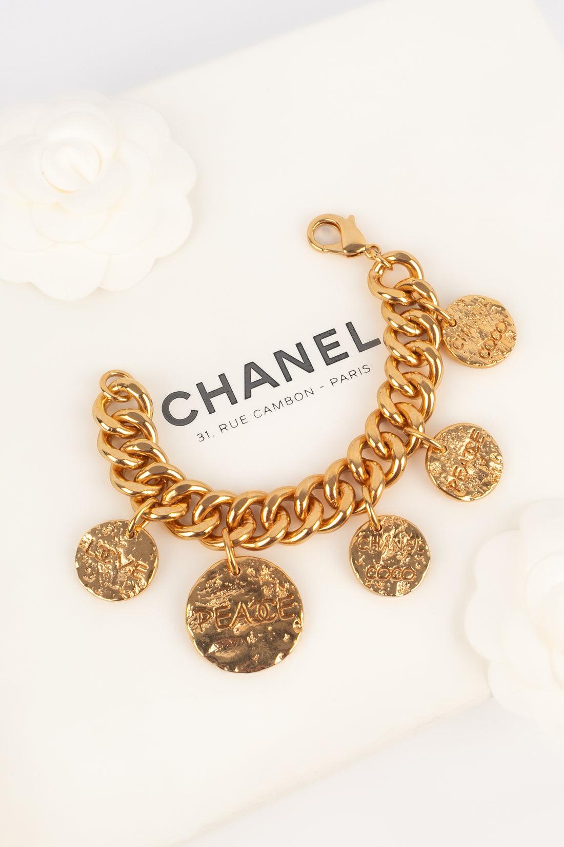 Chanel Charm Golden Metal Bracelet, 2007 4