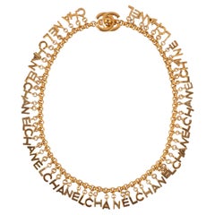 Chanel charm necklace 1996