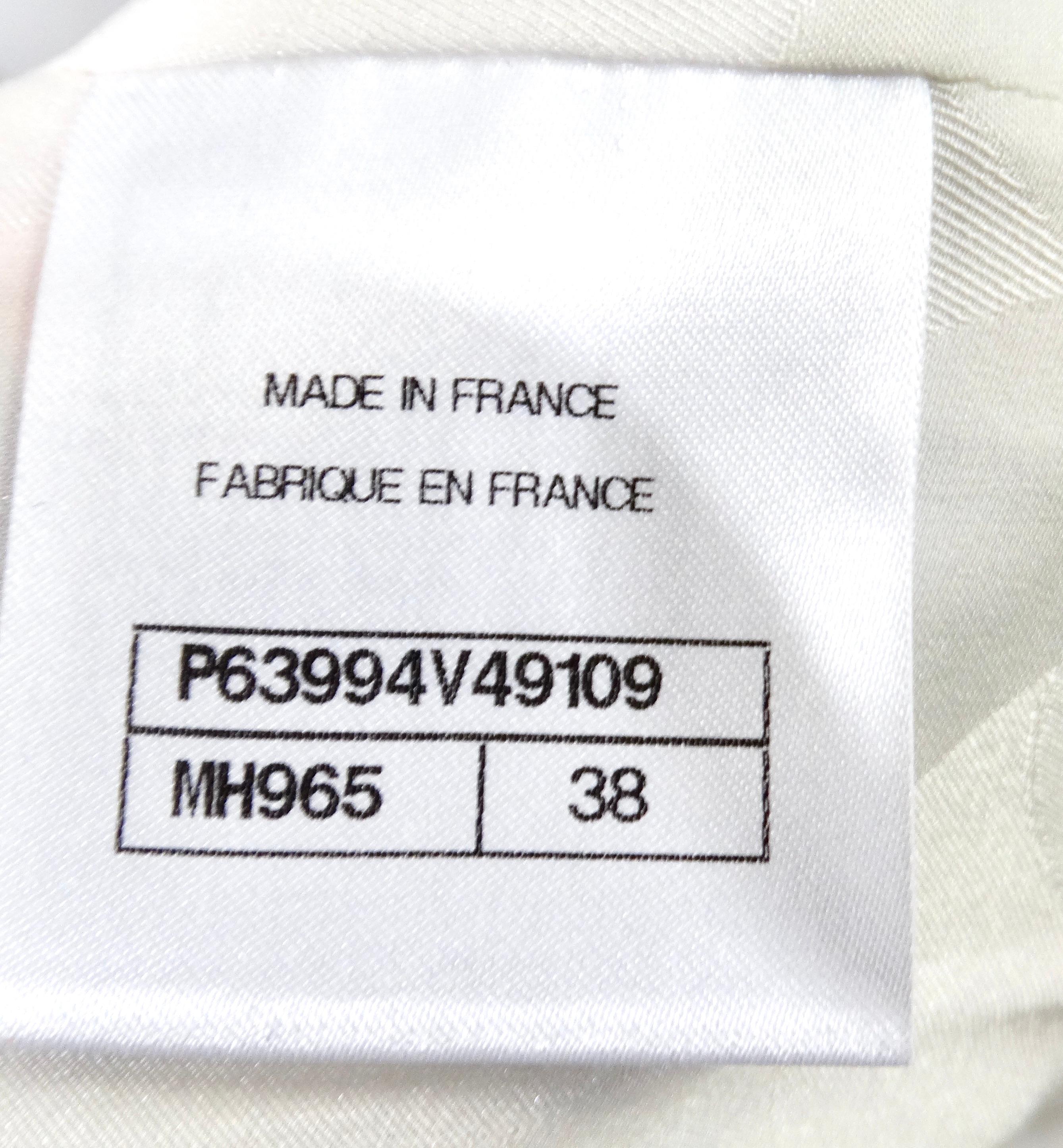Chanel Giacca doppiopetto a scacchi in bouclè di tweed Tumpsuit 2020 in vendita 7