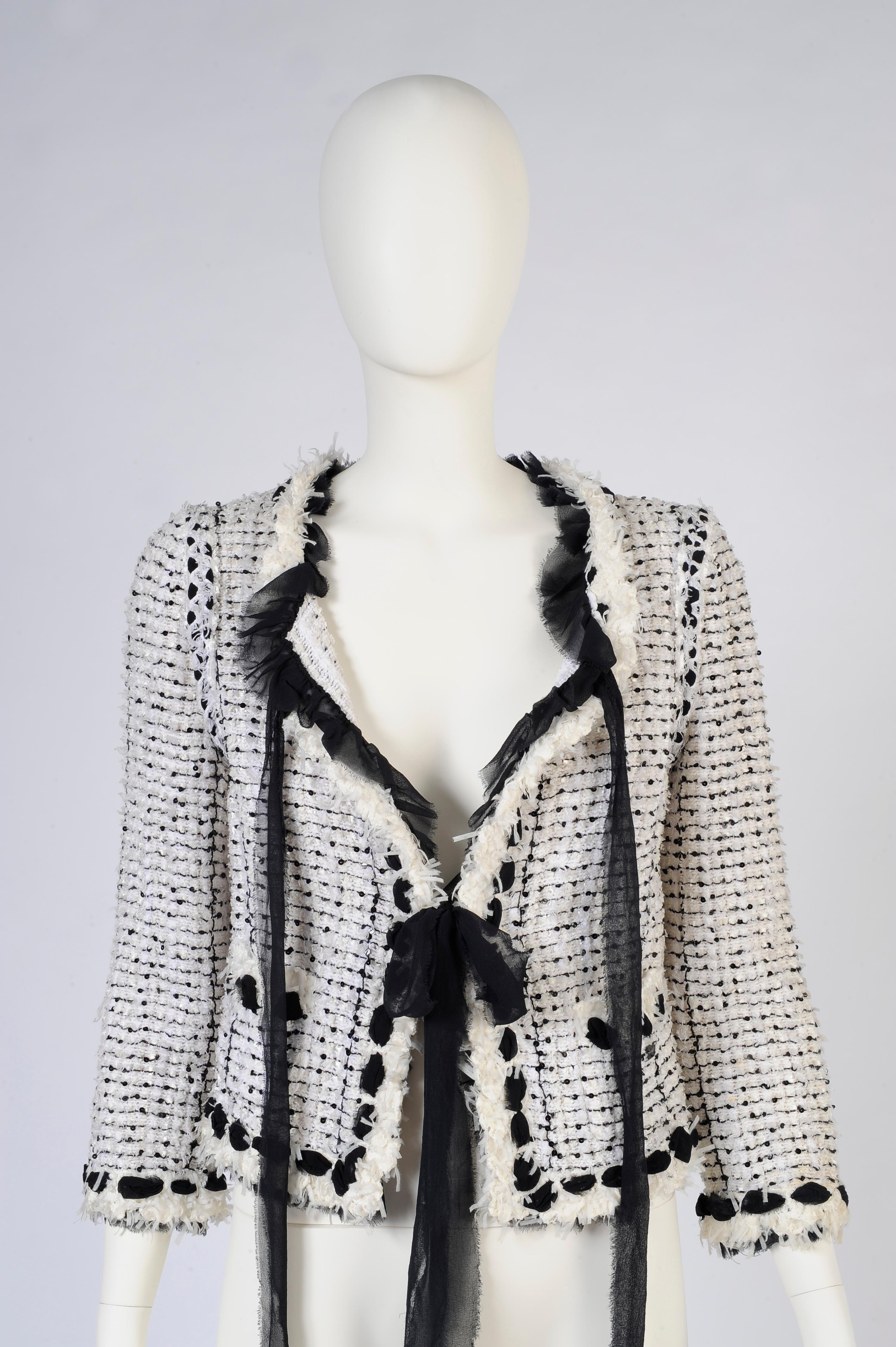 chanel fringe jacket