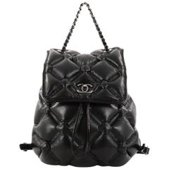 Chanel Chesterfield Backpack Quilted Calfskin Medium