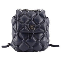 Chanel Chesterfield Backpack Quilted Calfskin Medium