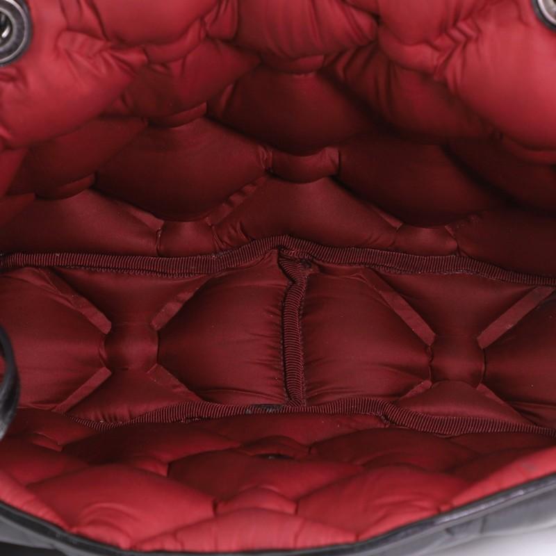 Chanel Chesterfield Flap Bag Quilted Calfskin Jumbo In Good Condition In NY, NY