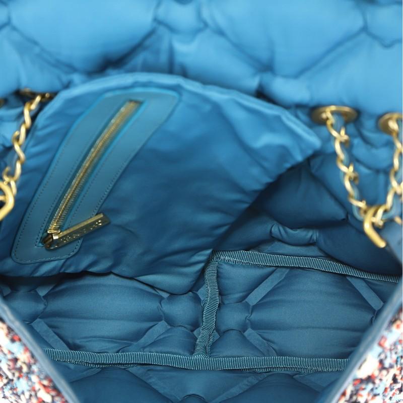 Chanel Chesterfield Flap Bag Tweed Maxi 1