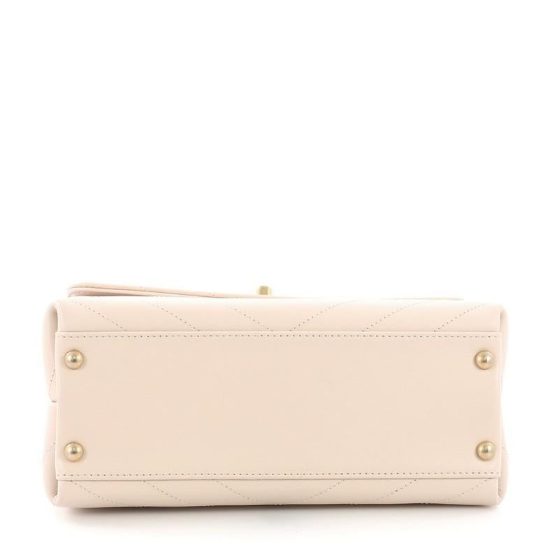 chanel top handle chevron