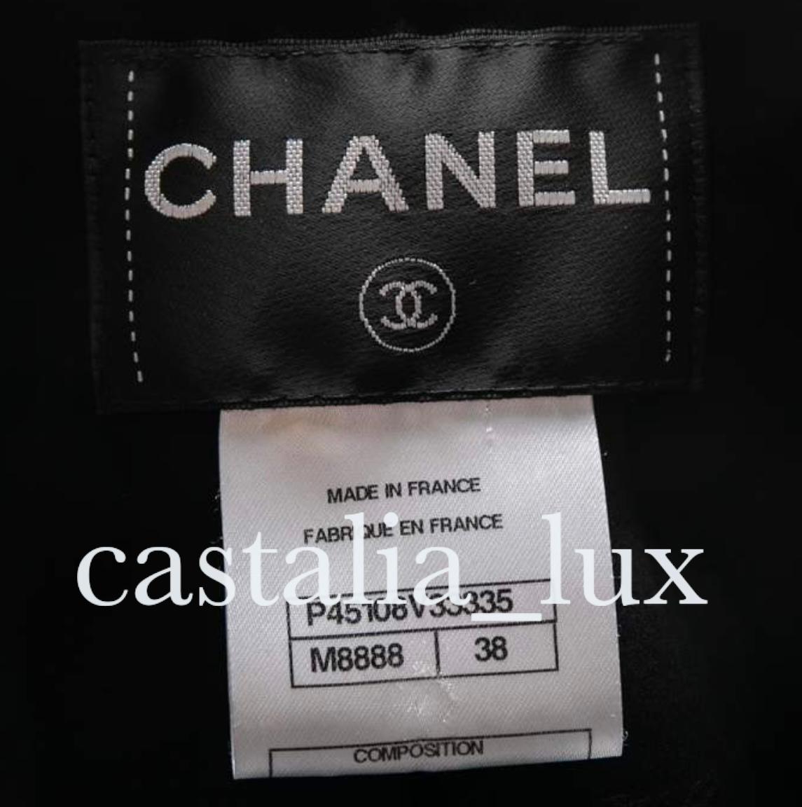 Veste en tweed Chiara Ferragni à ruban avec logo Chanel 16