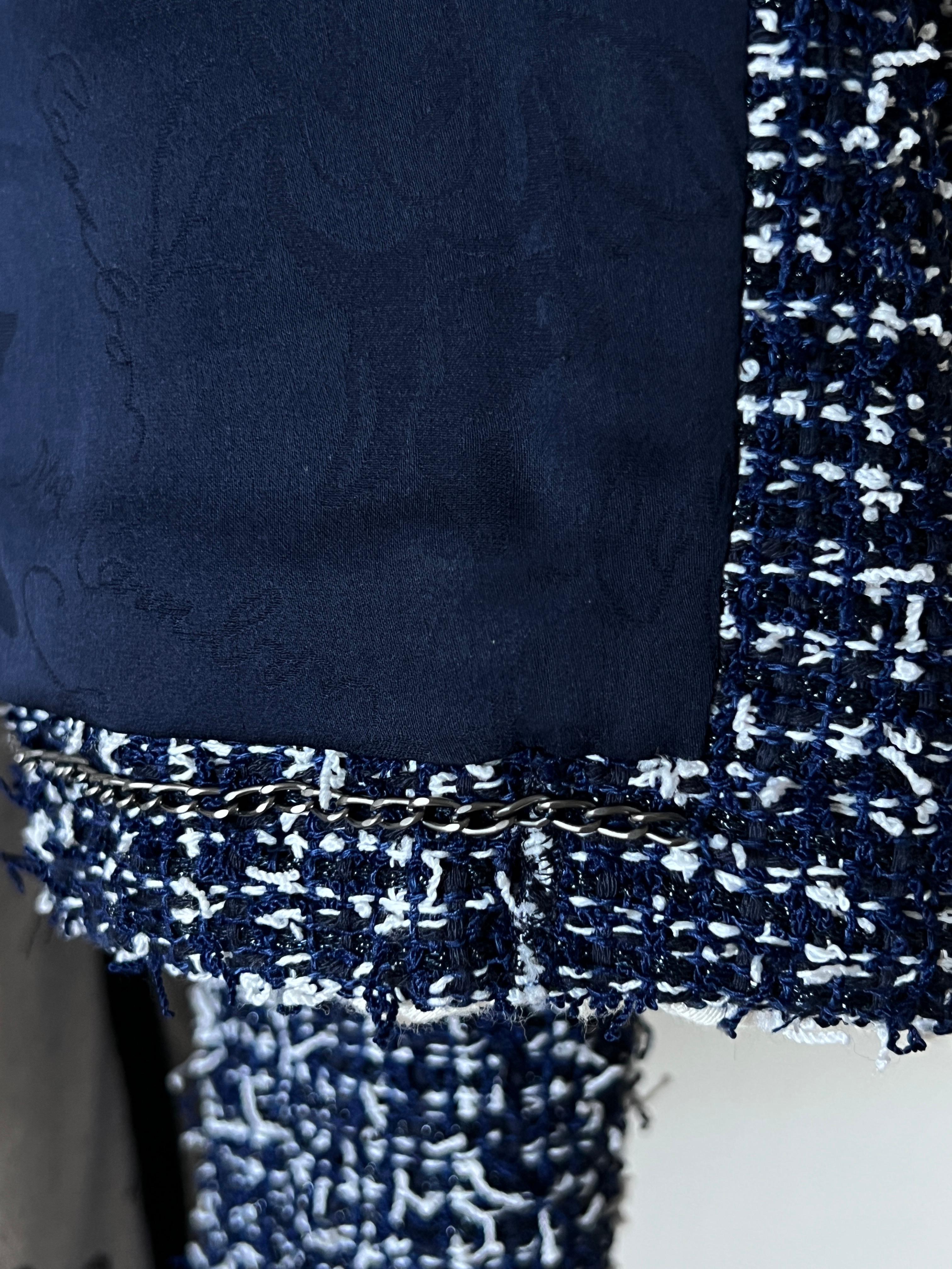 Chanel Chiara Ferragni Style CC Buttons Tweed Jacket 13