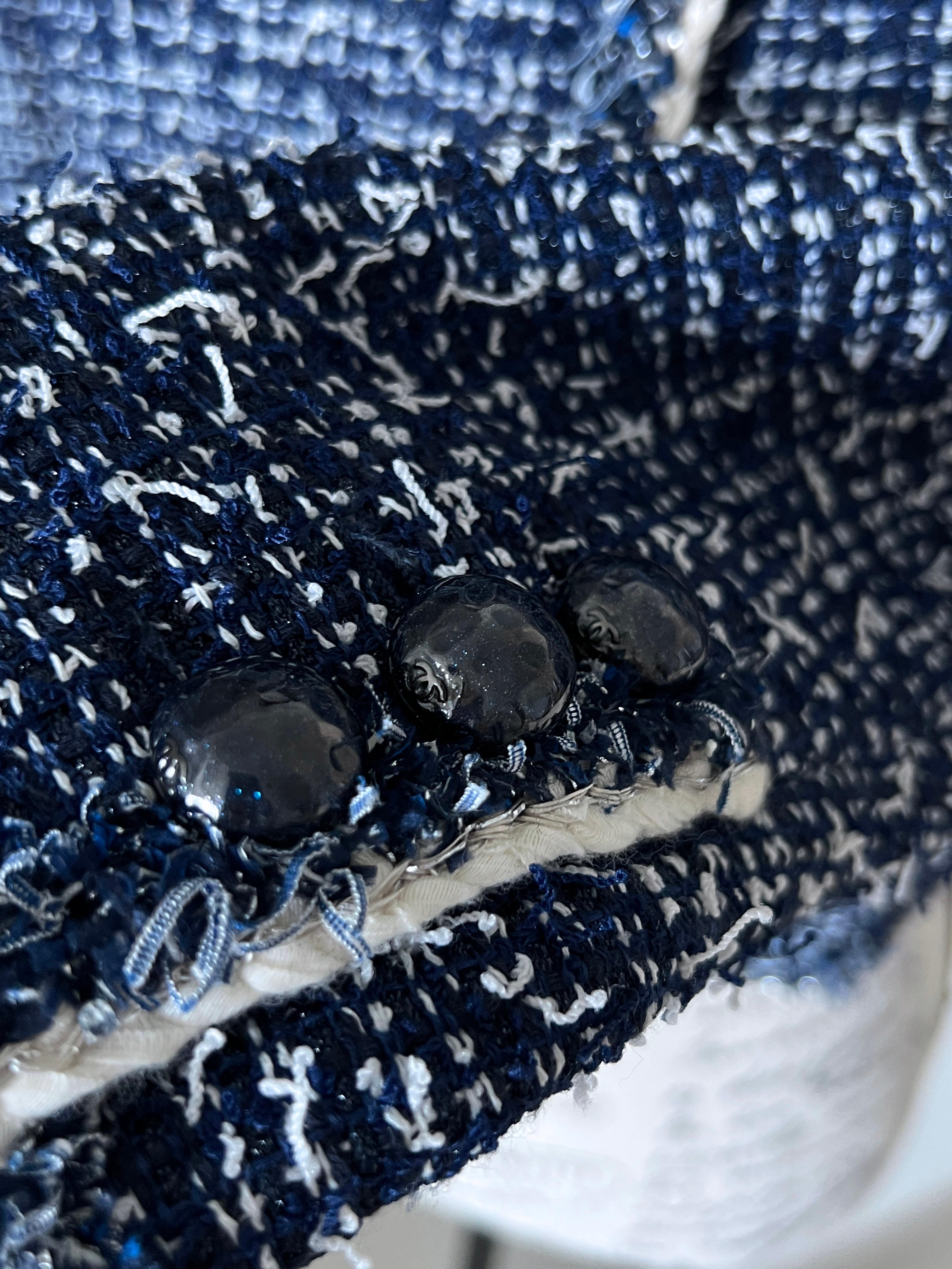 Chanel Chiara Ferragni Style CC Buttons Tweed Jacket 5
