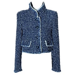 Chanel Chiara Ferragni Style CC Buttons Tweed Jacket