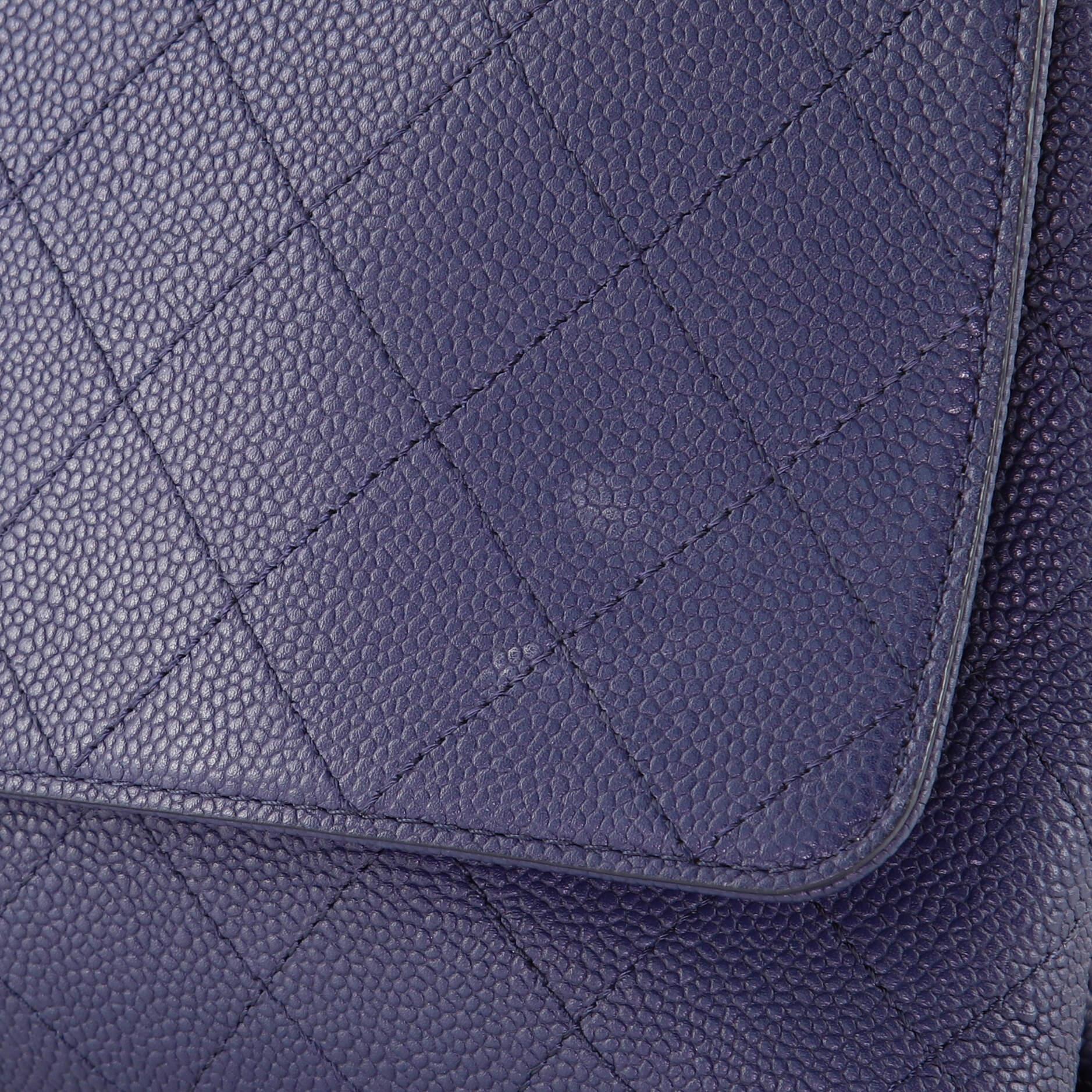 Chanel Chic Affinity Top Handle Bag Stitched Caviar Medium 1