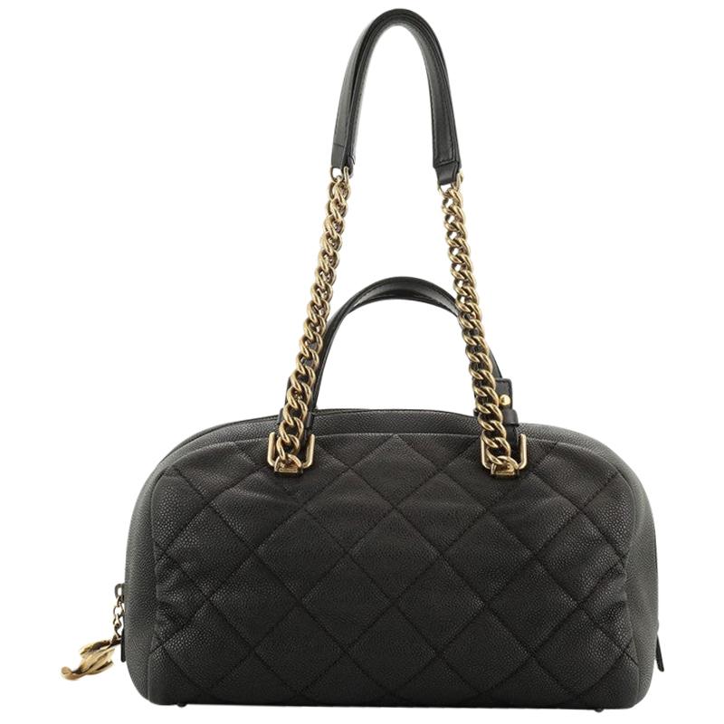 Chanel Chic Chain Bowling Bag at 1stDibs