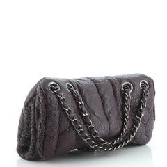 Chanel Chic Knit Flap Bag Sheepskin and Wool Mini
