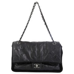 Chanel Chic Knit Flap Bag Sheepskin and Wool Small