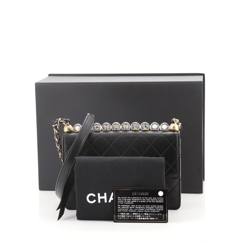 Condition: Great. Light wear on base corners and strap, creasing on base and underneath flap, scratches and discoloration on hardware. 
Accessories: Authenticity Card, Box, Dust Bag 
Measurements: Height 5.5