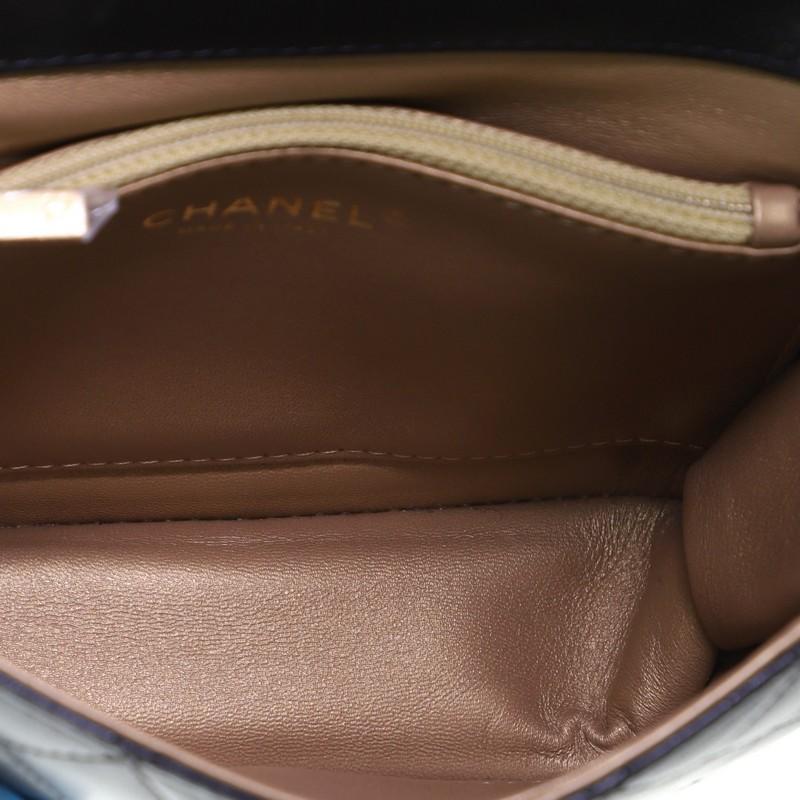 Chanel Chic Perlen Klappe Tasche gesteppt Lammfell klein 1