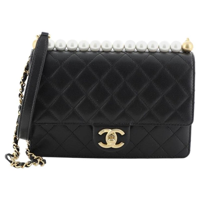 Chanel Chic Pearls Flap, Luxury, Bags & Wallets on Carousell