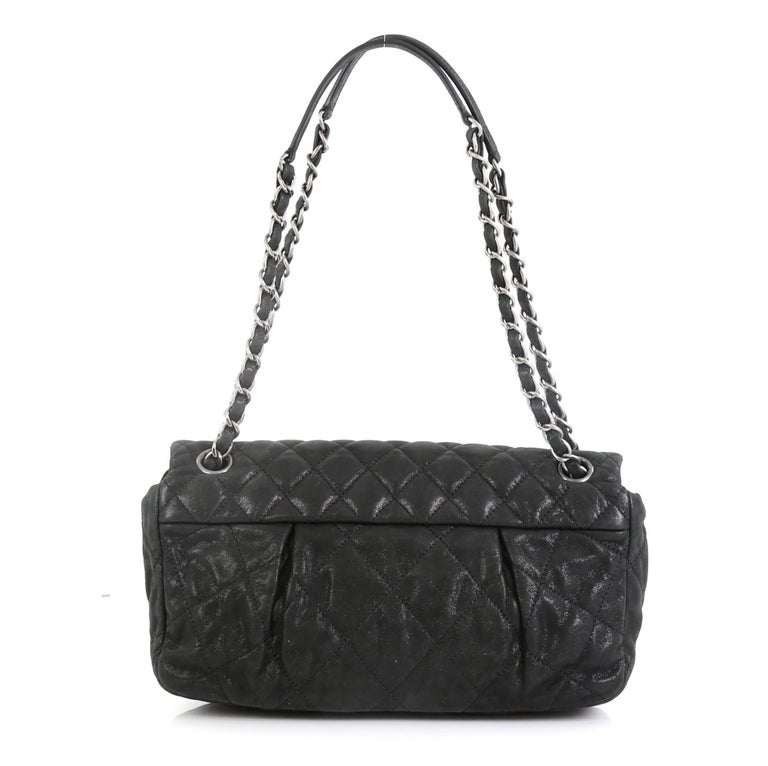 Chanel Chic Quilt Flap Bag Quilted Iridescent Calfskin Medium at 1stDibs
