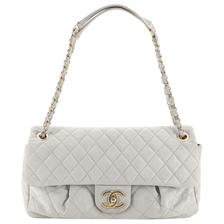 Chanel Chic Quilt Flap Bag Quilted Iridescent Calfskin Medium