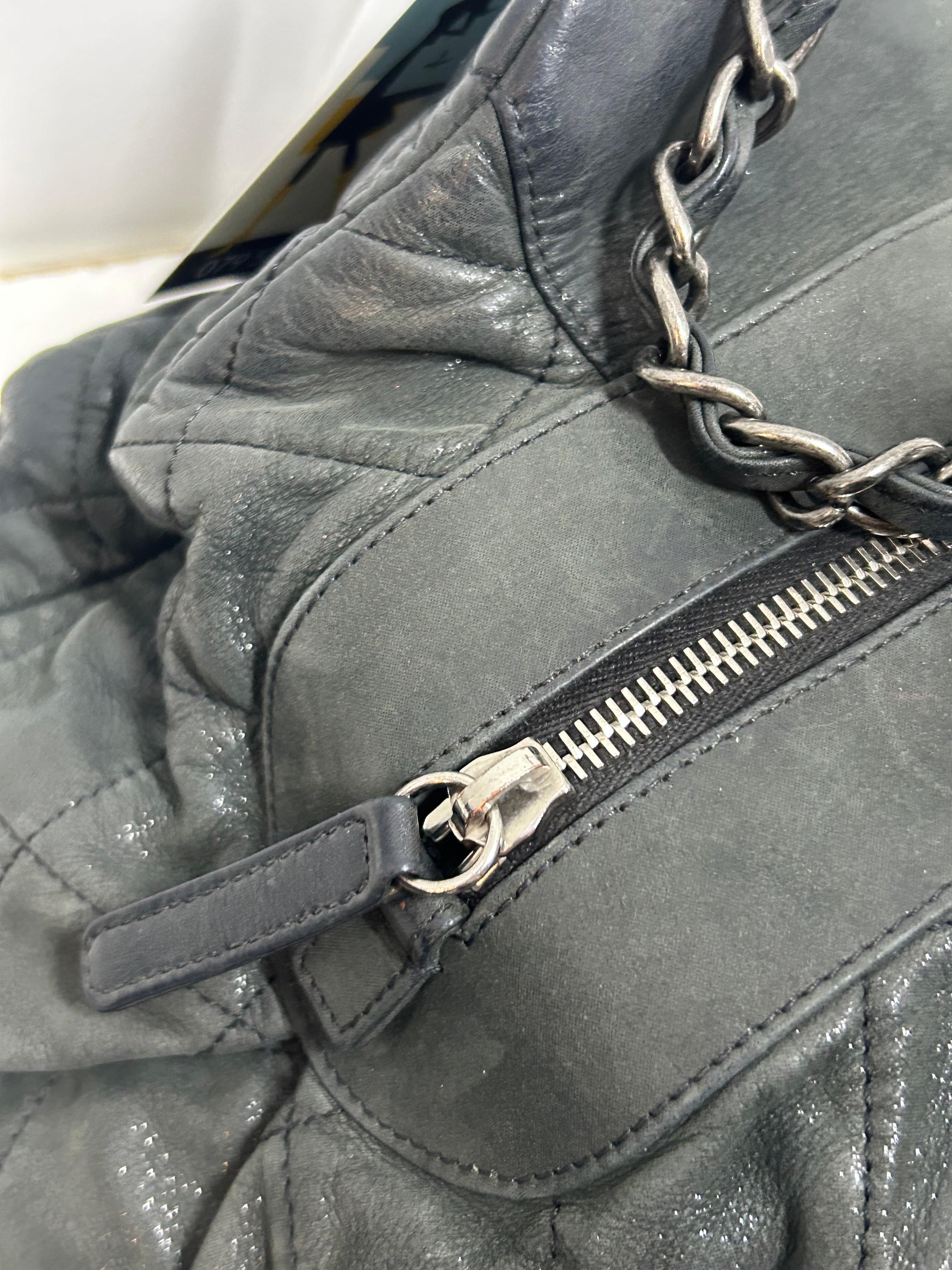 Chanel Chic Quilted Bowler Bag For Sale 9