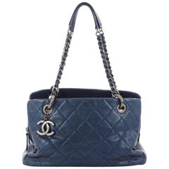 Chanel Chic Shopping Tote Quilted Caviar Small