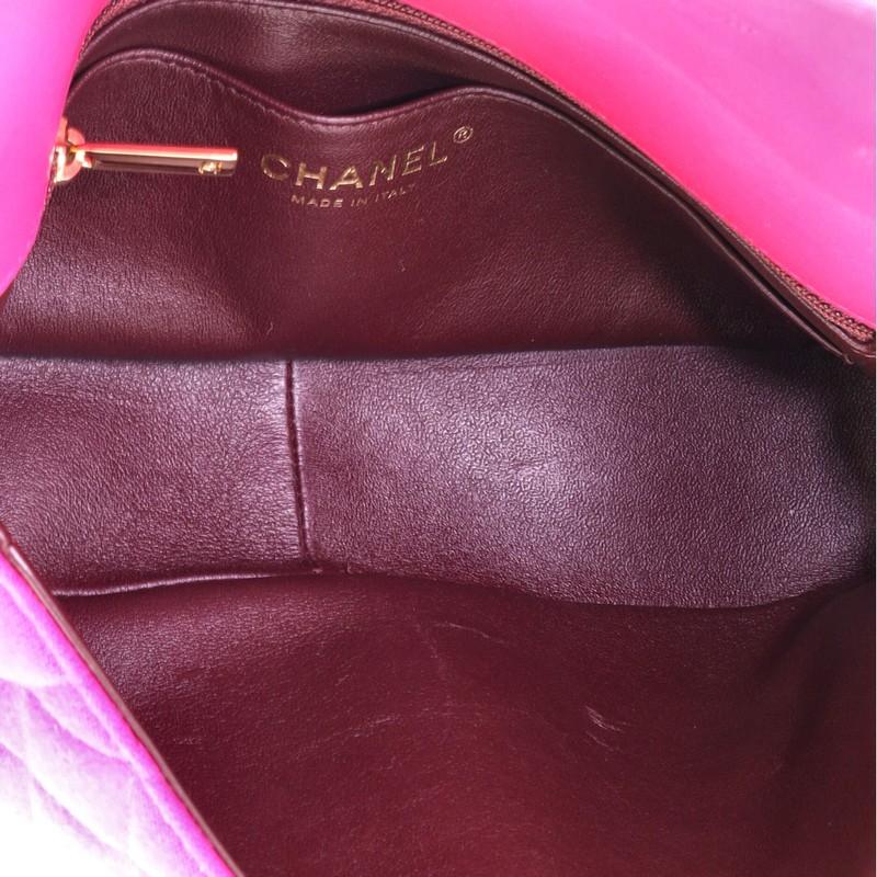Chanel Chic With Me Flap Bag Quilted Jersey Large 1
