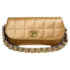 Chanel Chocolate Bar Five Chain Flap Bag