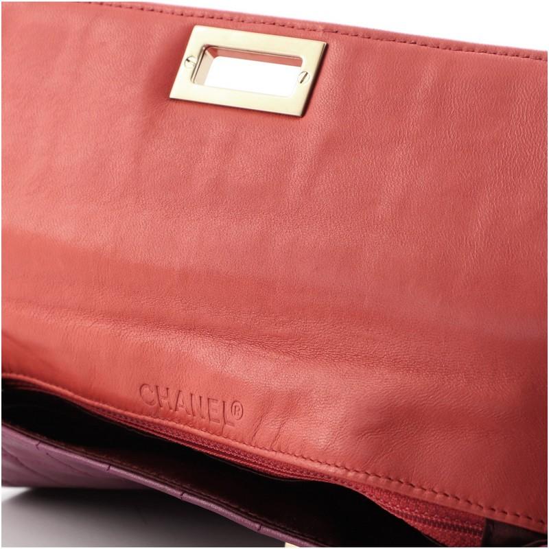 Chanel Chocolate Bar Multipocket Flap Bag Quilted Lambskin Medium 3