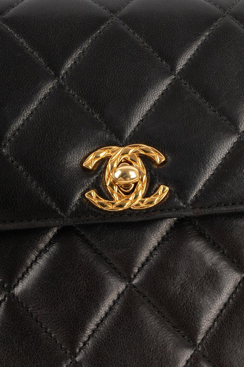 Chanel Chocolate Brown Quilted Leather Bag 4